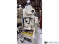 110 ton Komatsu OBS Used Single Crank Gap Frame Mechanical Metal Stamping Press For Sale, Can be seen under power!