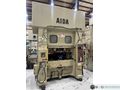 200-TON AIDA PMX-L2-200(1) USED MECHANICAL METAL STAMPING PRESS FOR SALE, YEAR 1990
