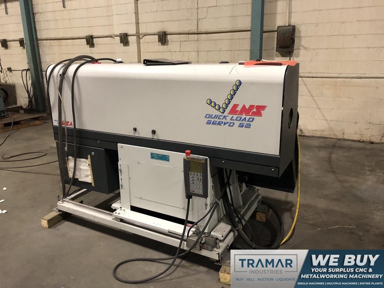 LNS Quick Load Servo S2 Bar Feed, 1/4