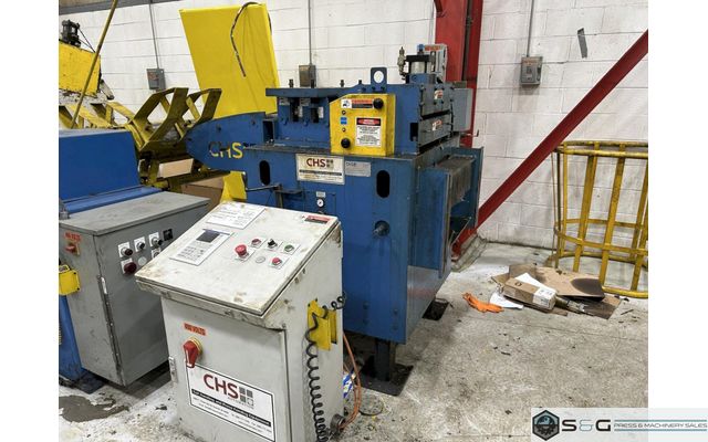 Nidec-CHS Automation Servo Feed Straightener - 18" Maximum Coil Width