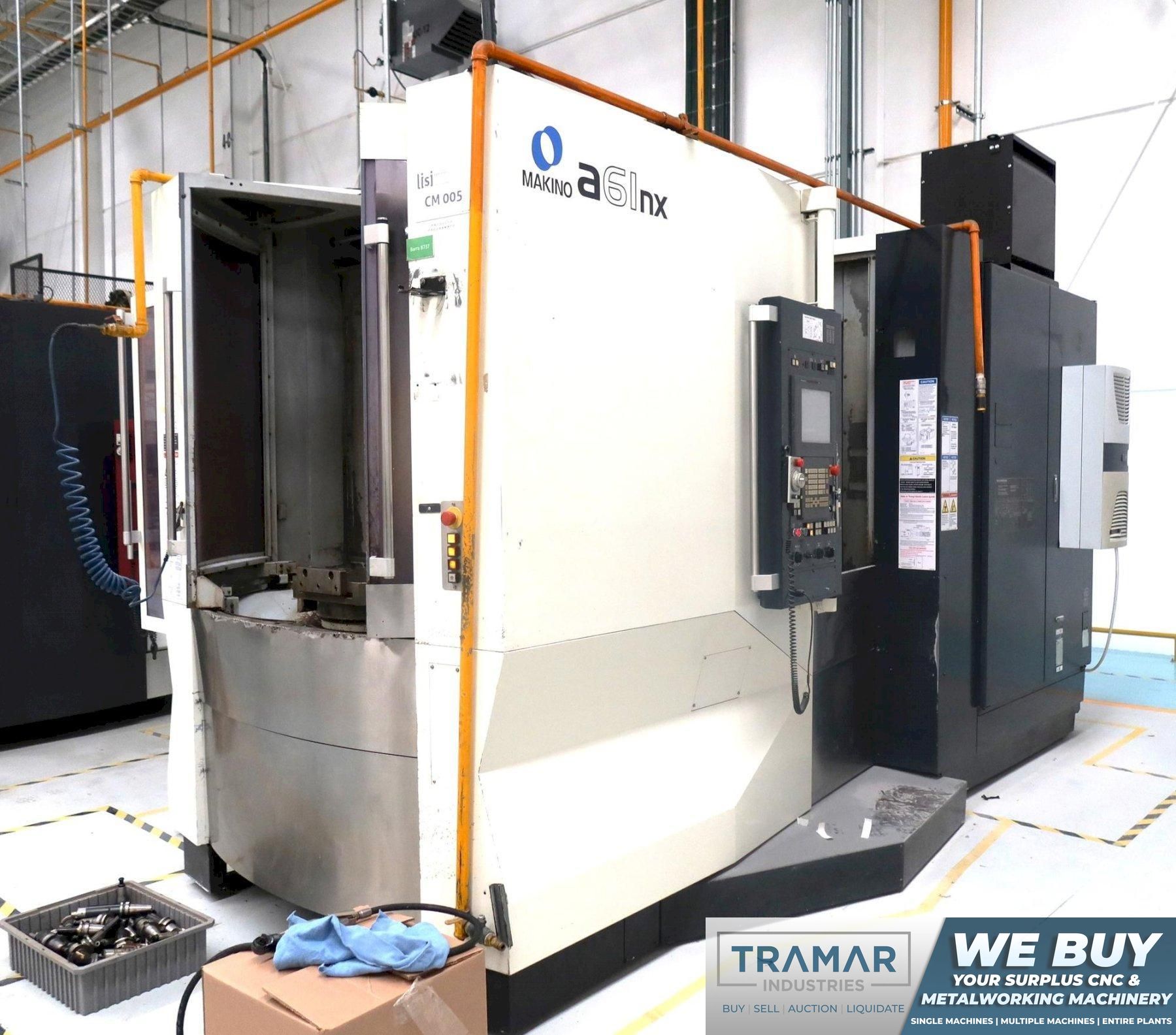 Makino A61NX CNC Horizontal Machining Center For Sale - 2012