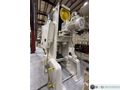 110 ton Komatsu OBS Used Single Crank Gap Frame Mechanical Metal Stamping Press For Sale, Can be seen under power!