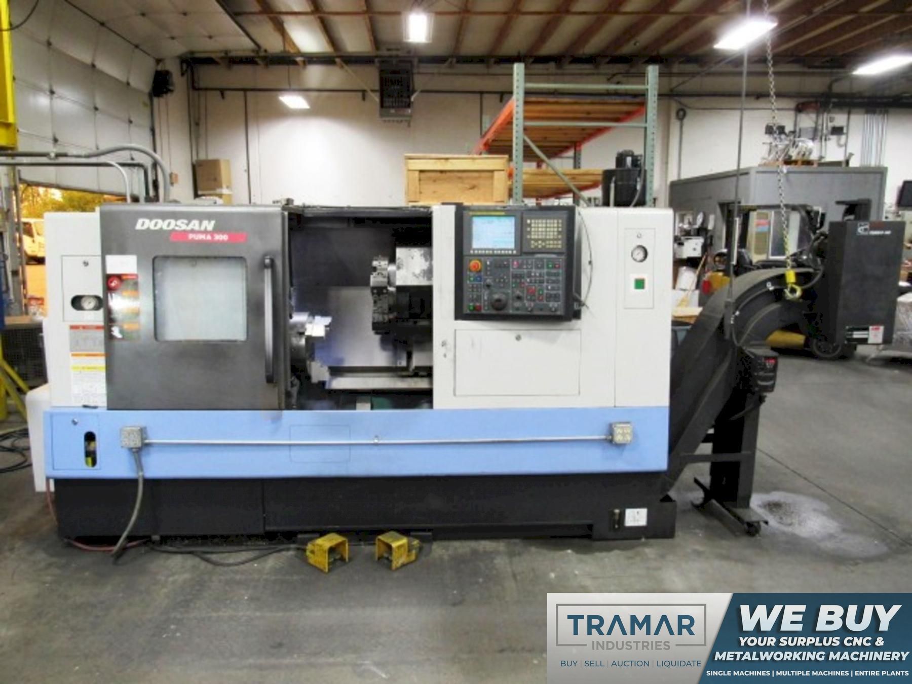 Doosan Puma 300C Used CNC Lathe For Sale - 2014