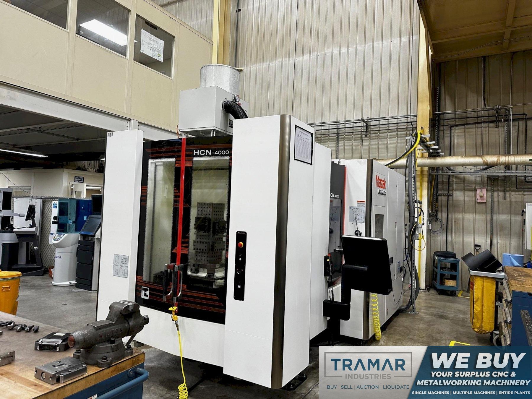 Mazak HCN-4000E CNC Horizontal Machining Center For Sale - 2022