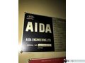 500 metric Ton Aida TMX-S2 Straight Side Double Crank Mechanical Progressive Die Metal Stamping Press, Year 1995