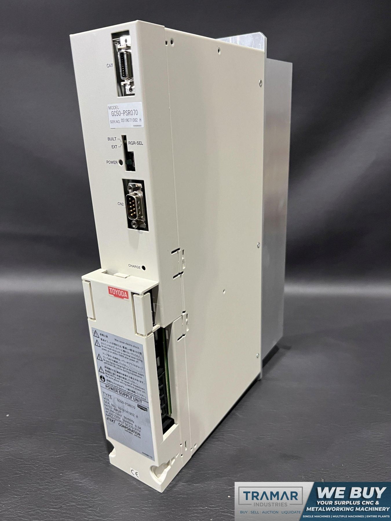 Toyoda Jtekt CNC Power Supply Unit GC50-PSR070 Pulled from Working Machine