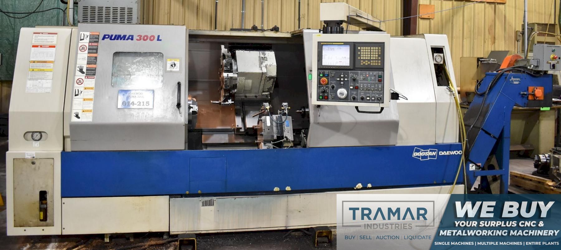Doosan Puma 300LC Used CNC Lathe For Sale - 2006