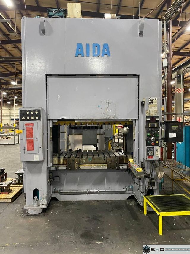 330 ton Aida SMX-II-S2-300 (1)Straight Side Press New 1994