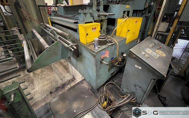 60" CHS Automation Servo Roll Feed Straightener Combination, Model DRFS-660