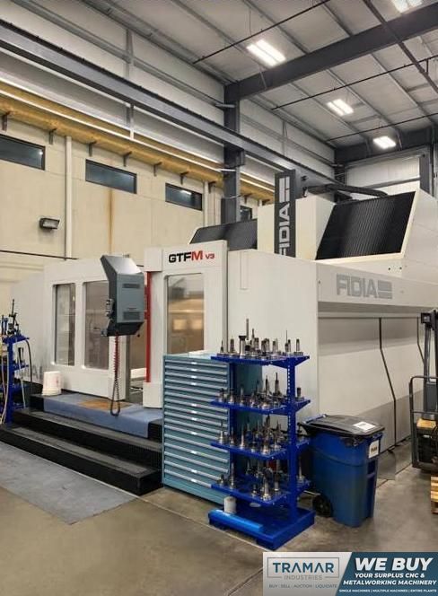 Fidia GTF3514 MA4500 (5) Axis High Speed Vertical Machining Center (2015/2016)