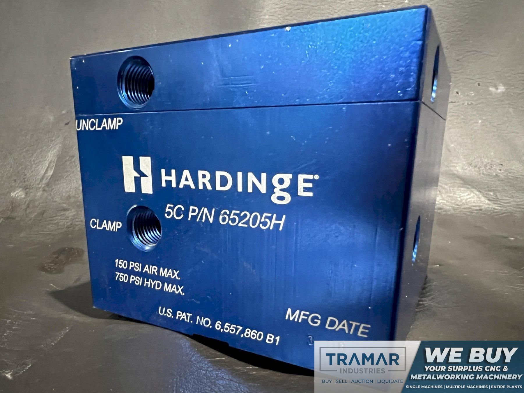 Hardinge 65205H Dead Length 5C Collet Block
