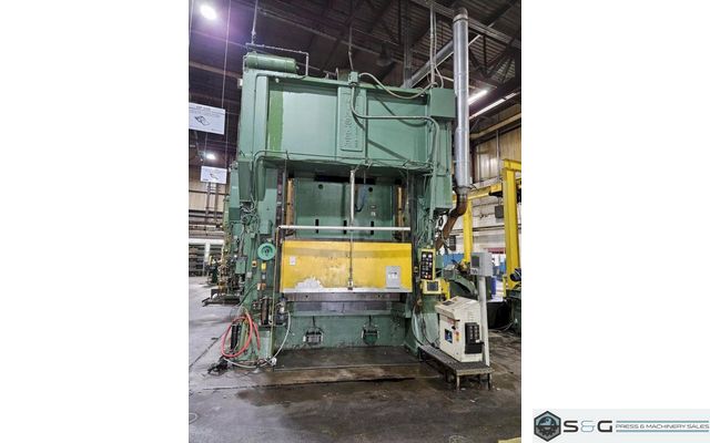 Minster 800-ton Capacity Straight Side Mechanical Stamping Press Model E2-800-96-42 Hevi-Stamper- Reconditioned!