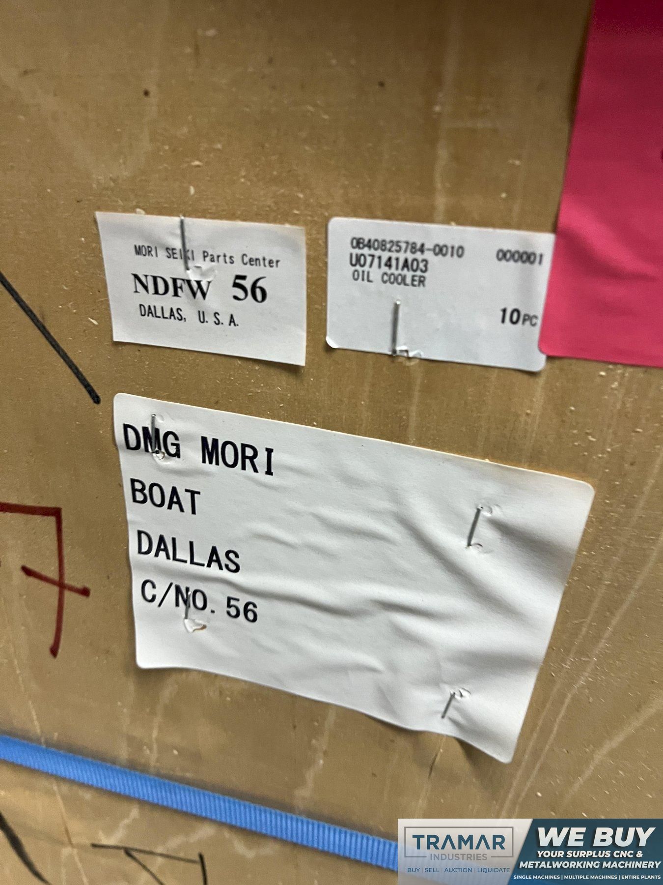 Brand New in Crate DMG Mori Oil Chiller Unit U07141A03