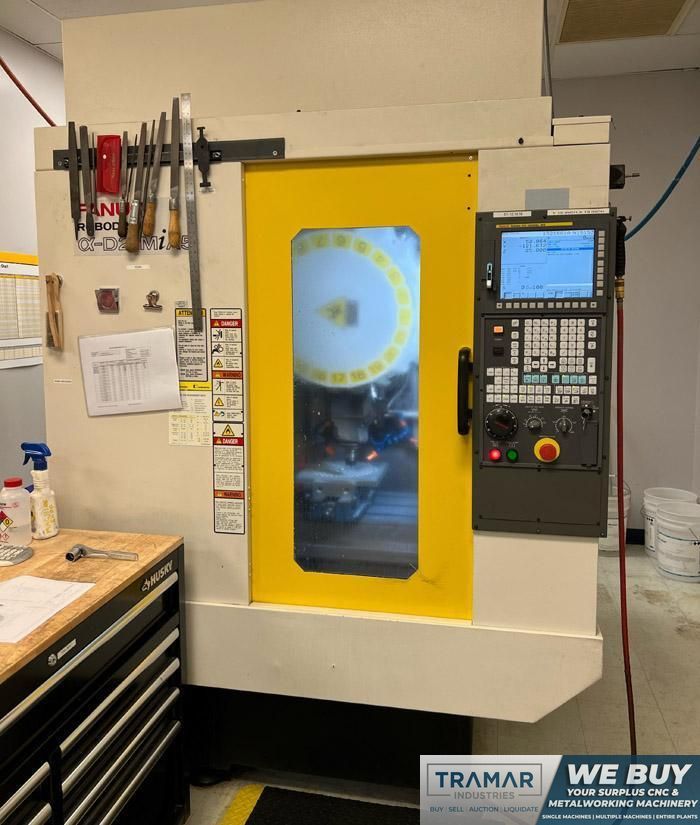 Fanuc Robodrill a-D21MiA5 Used CNC Drill & Tapping Center For Sale - 2015