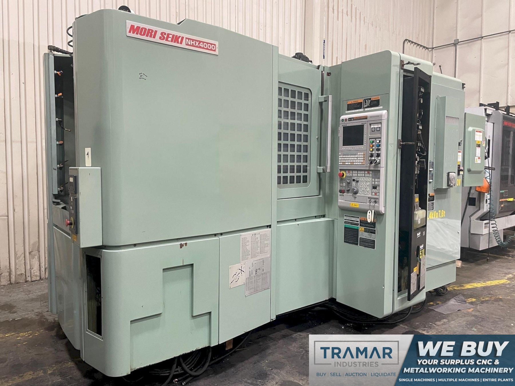 2013 Mori Seiki NHX4000 Used CNC Horizontal Machining Center For Sale