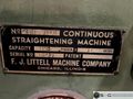 18" wide Littell Powered Straightener Model# 418D-7PDL
