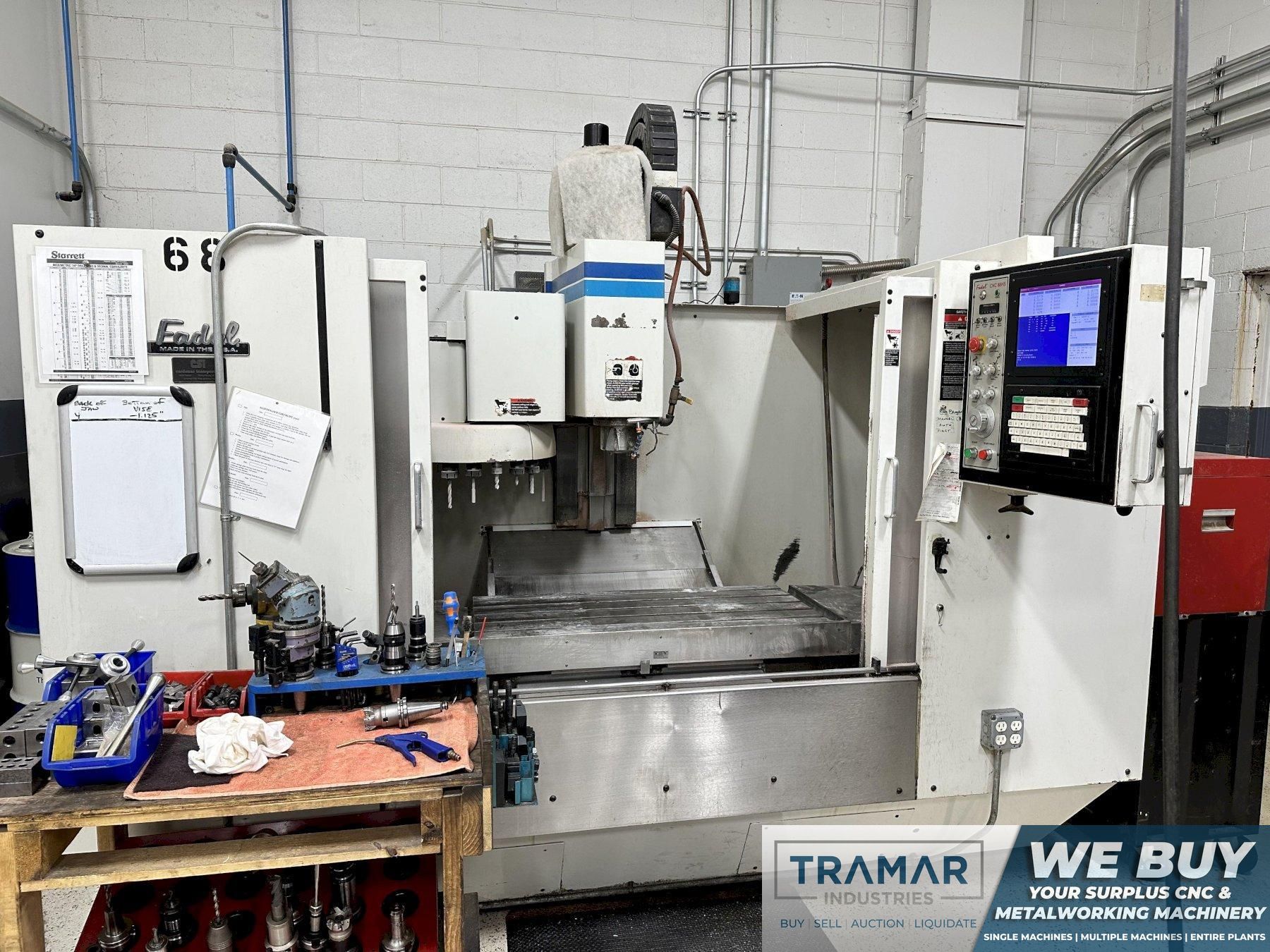 Fadal VMC 4020HT CNC Vertical Machining Center For Sale - 1995