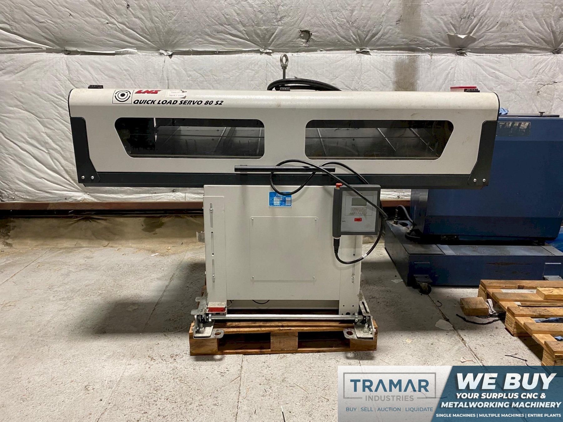 LNS Quick Load Servo 80 S2 Bar Feeder 2014
