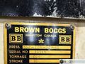 200 ton Brown Boggs SS2-200-72-42 Straight Side Mechanical Press For Sale