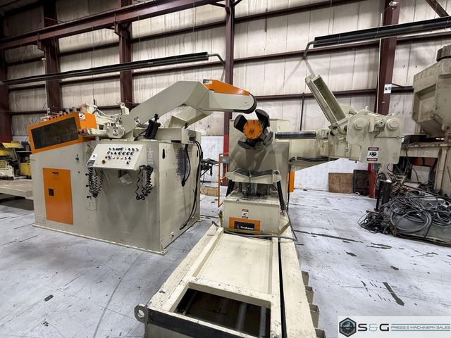25,000 lbs. x 30" wide Feed Lease High Strength Steel Coil Feed Line For Sale, Year 2013