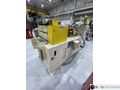 6,000 x 12" Coe Press Equipment High Strength Steel Coil Feed Line with Double End Reel, Powered Straightener, and Combination Servo Feed Straightener, Year 2015