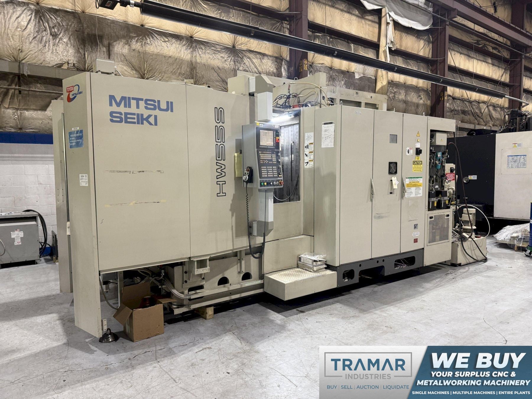 2006 Mitsui Seiki HW550S Used CNC Horizontal Machining Center For Sale