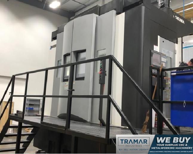 2015 Okuma VTM-2000YB 5-Axis CNC Vertical Lathe For Sale