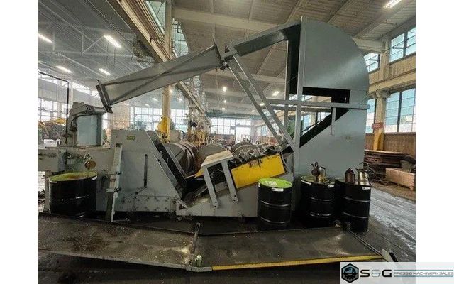 12,000 lbs. x 18" x .375" Coe Press Equipment Coil Cradle Straightener, Heavy-Duty Model # CPCC-12018 and CPPS-500-18
