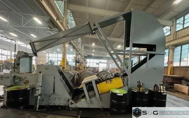 12,000 lbs. x 18" x .375" Coe Press Equipment Coil Cradle Straightener, Heavy-Duty Model # CPCC-12018 and CPPS-500-18