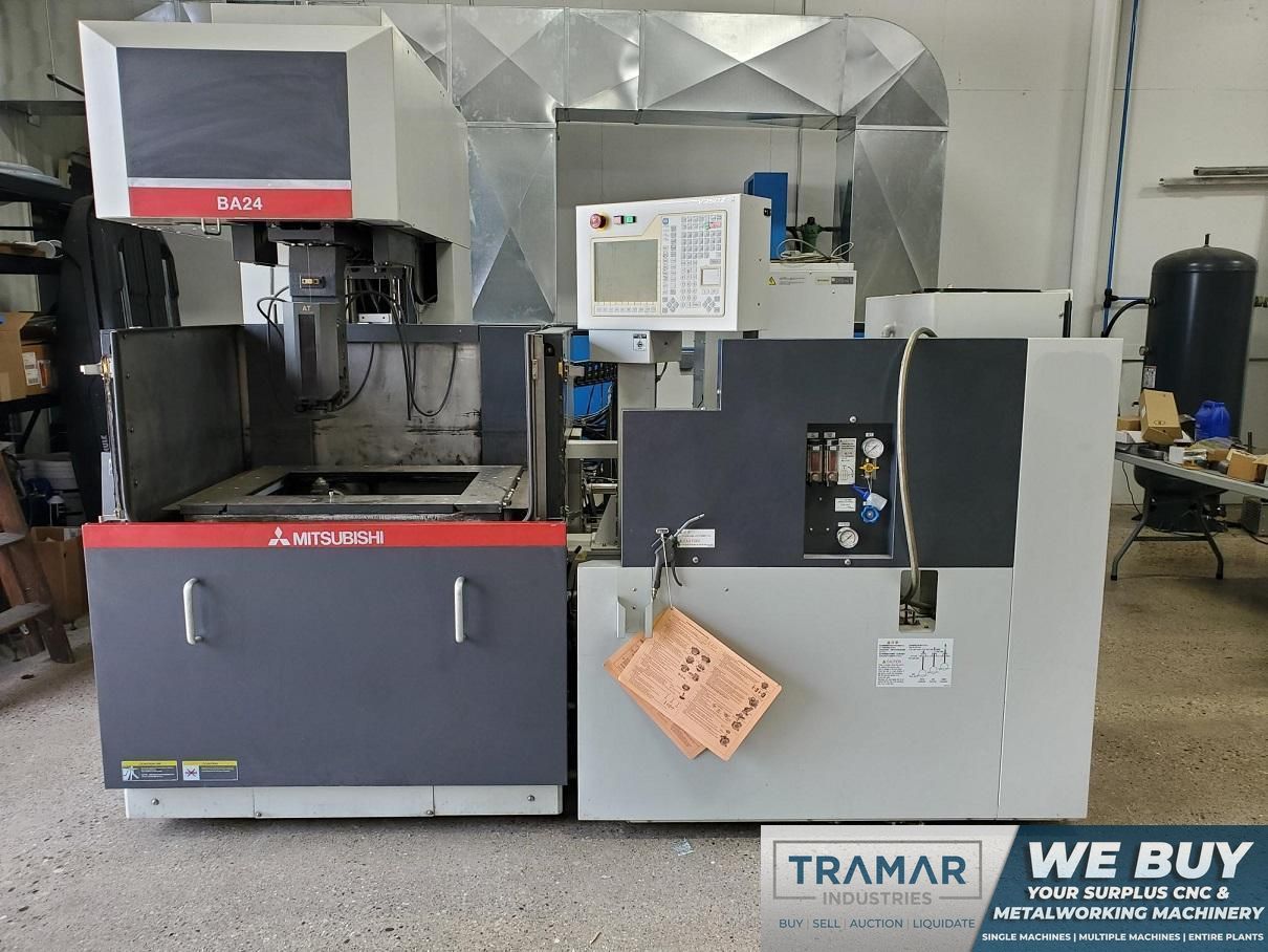 Mitsubishi BA24 CNC Wire EDM For Sale - 2011