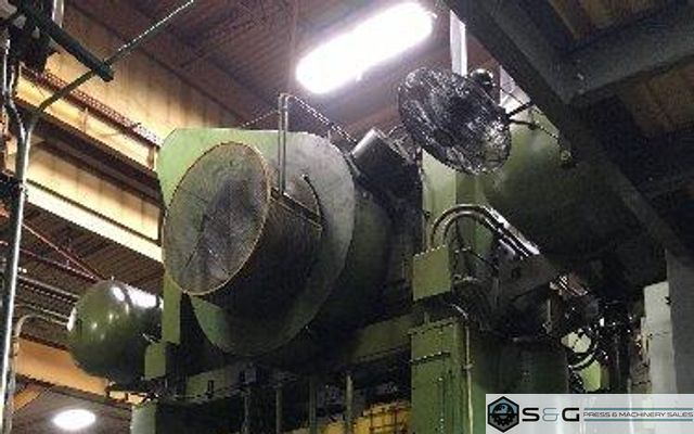 800 Ton Verson S4-800-120-60t, Straight Side Press