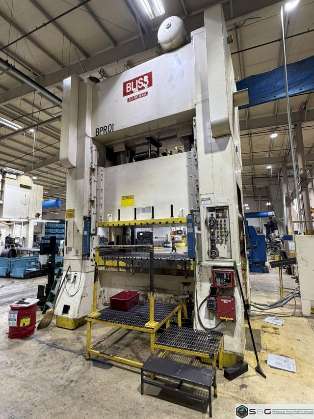 1990 Bliss SC2-500-96-54 Straight Side Press For Sale - 500-Ton Capacity