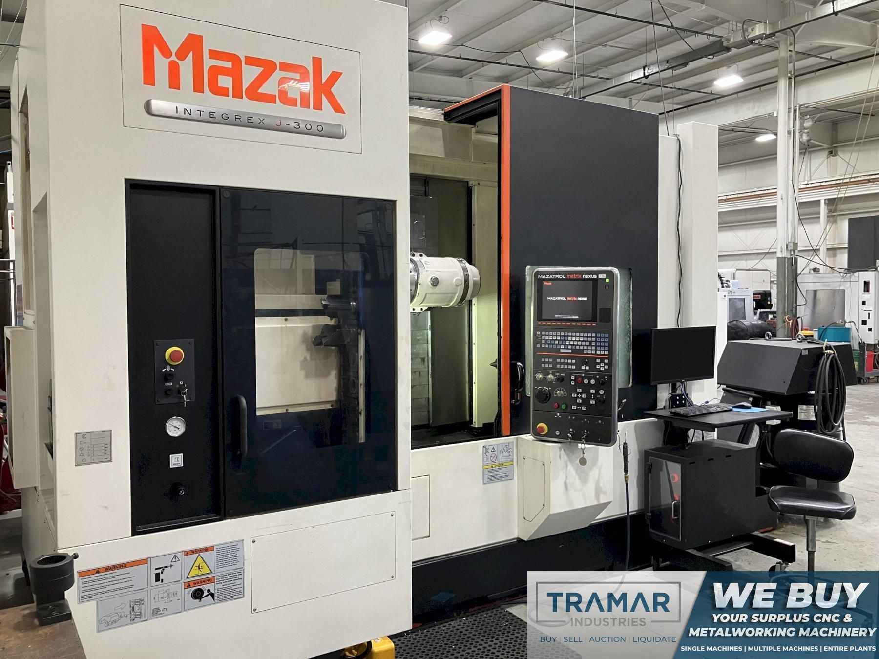 Mazak Integrex J-300 Multi Axis CNC Turning Center For sale - 2012