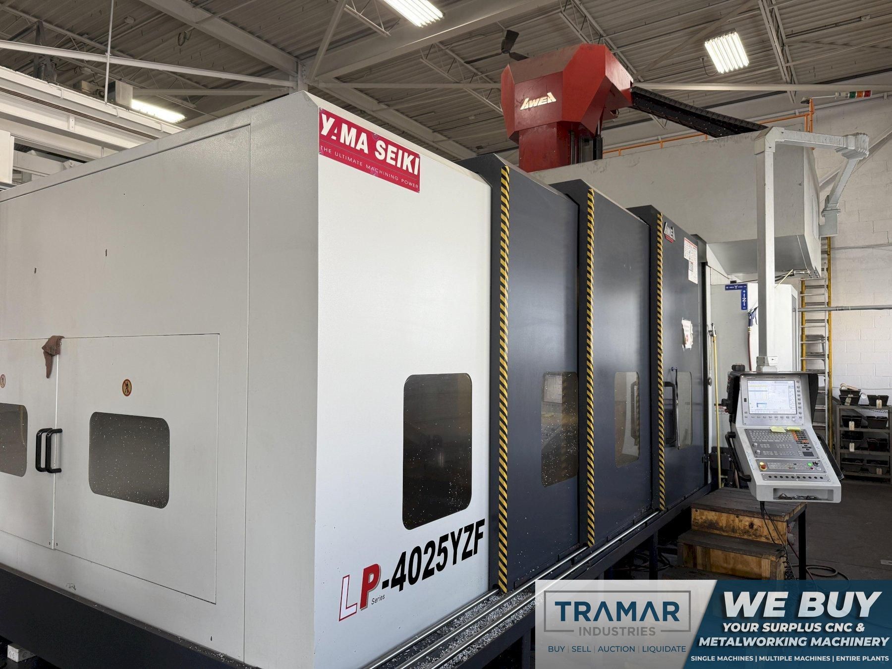 2019 Awea LP-4025YZF 5-Axis Used CNC Bridge Type Machining Center For Sale