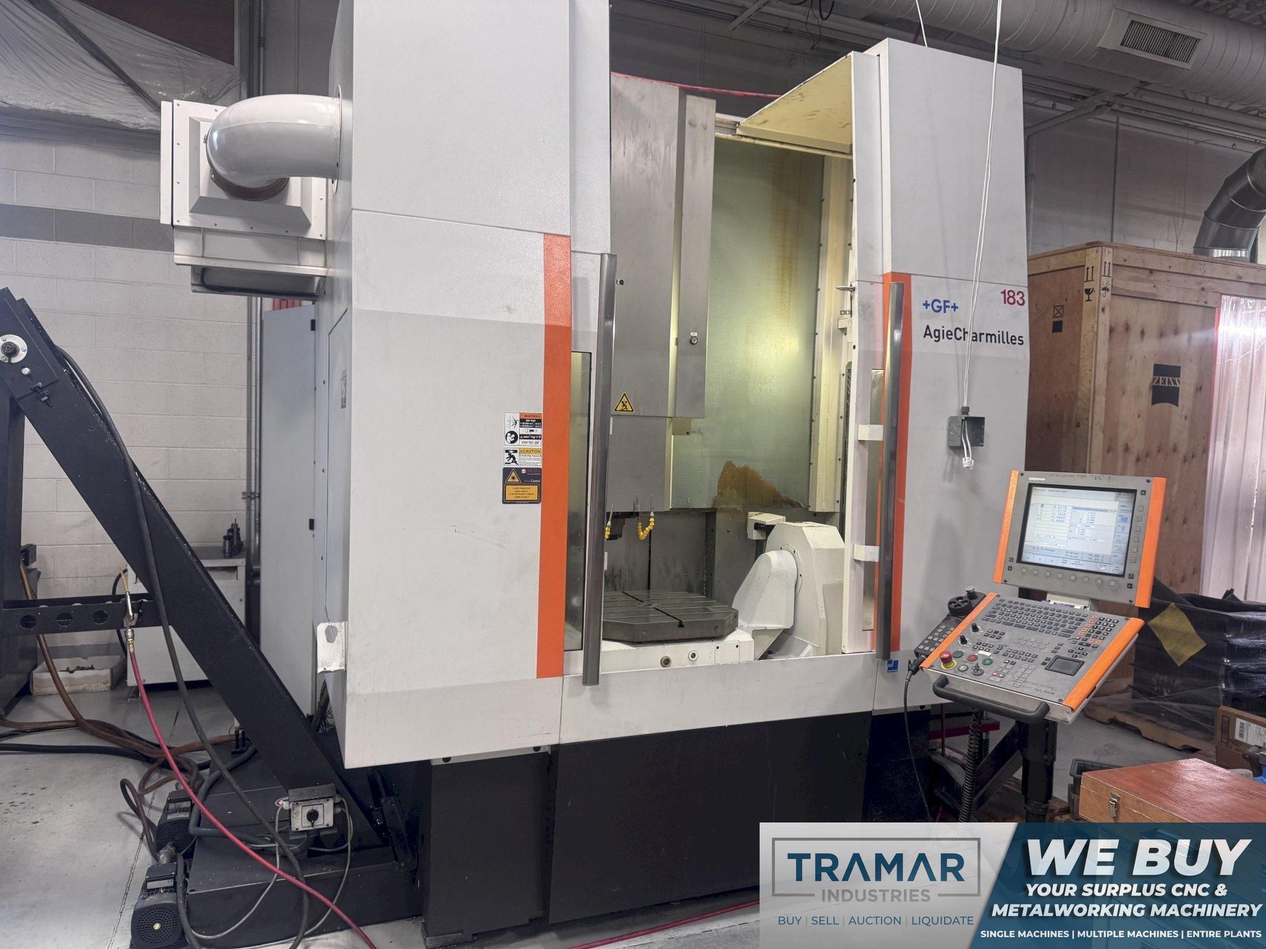 2013 GF AgieCharmilles Mikron UCP 800 Duro Used 5-Axis CNC Vertical Machining Center For Sale