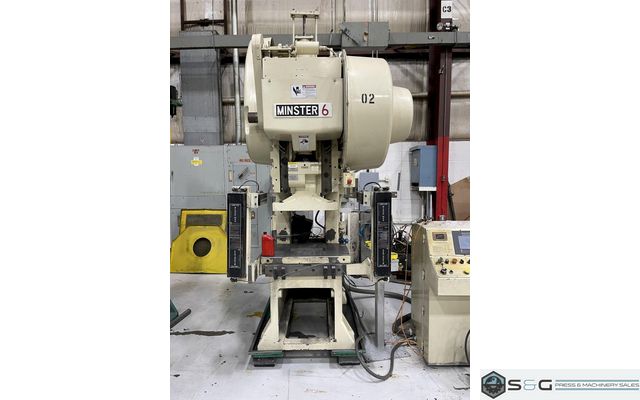 60 ton Minster #6SS OBS Mechanical Press For Sale, Year 1998