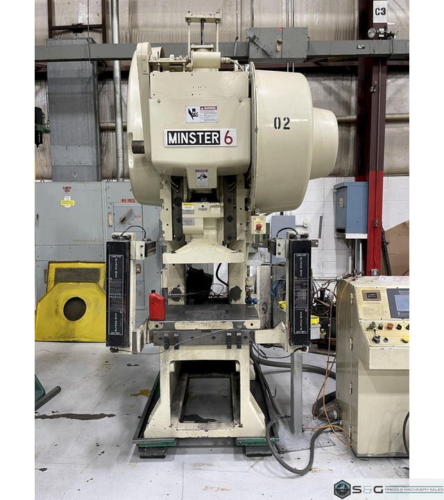 60 ton Minster #6SS OBS Mechanical Press For Sale, Year 1998