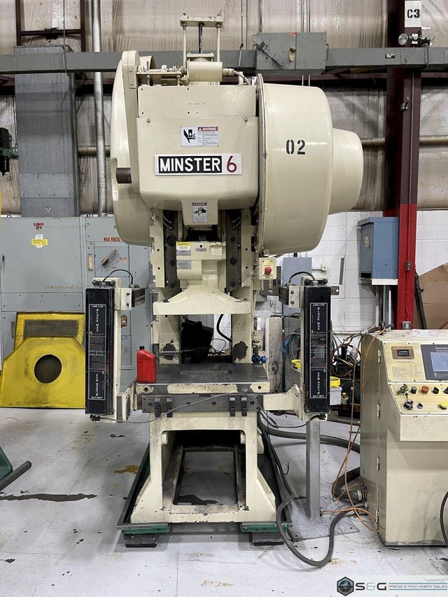60 ton Minster #6SS OBS Mechanical Press For Sale, Year 1998