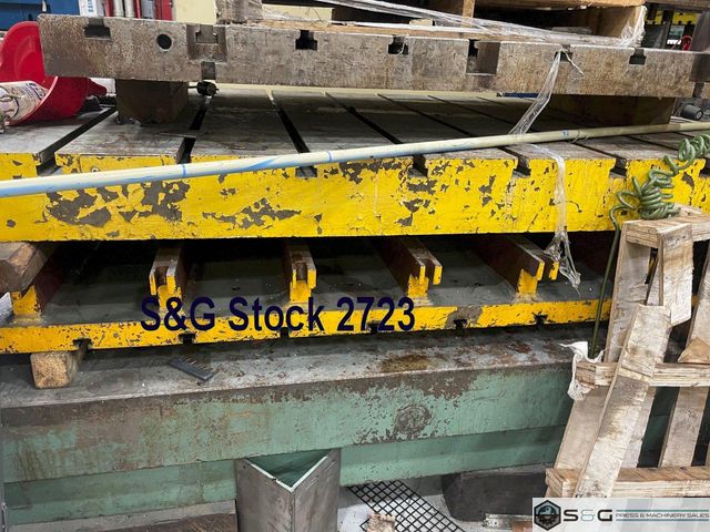 96" x 50" x 8" T-Slotted - Press Ram Riser Plate