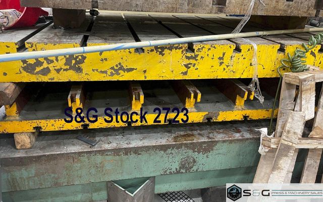 96" x 50" x 8" T-Slotted - Press Ram Riser Plate