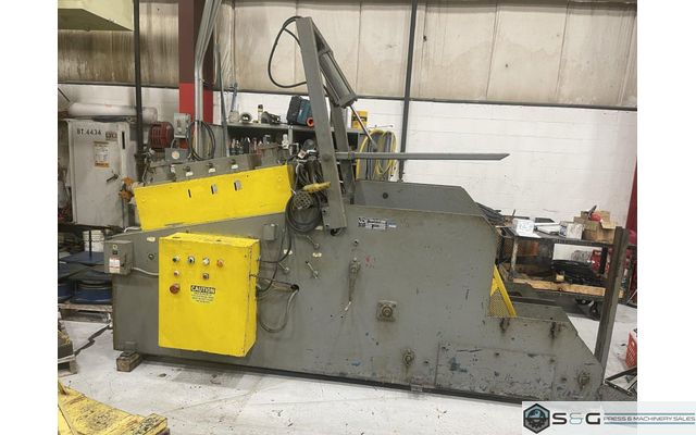 10,000 lbs. x 12" Wide Coe Used Coil Cradle Straightener For Sale, Model# CPCC-10012