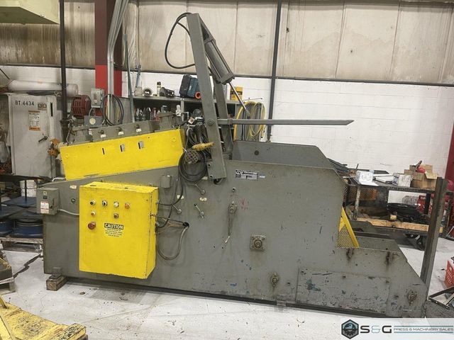 10,000 lbs. x 12" Wide Coe Used Coil Cradle Straightener For Sale, Model# CPCC-10012