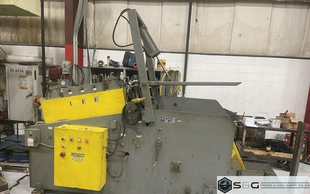 10,000 lbs. x 12" Wide Coe Used Coil Cradle Straightener For Sale, Model# CPCC-10012