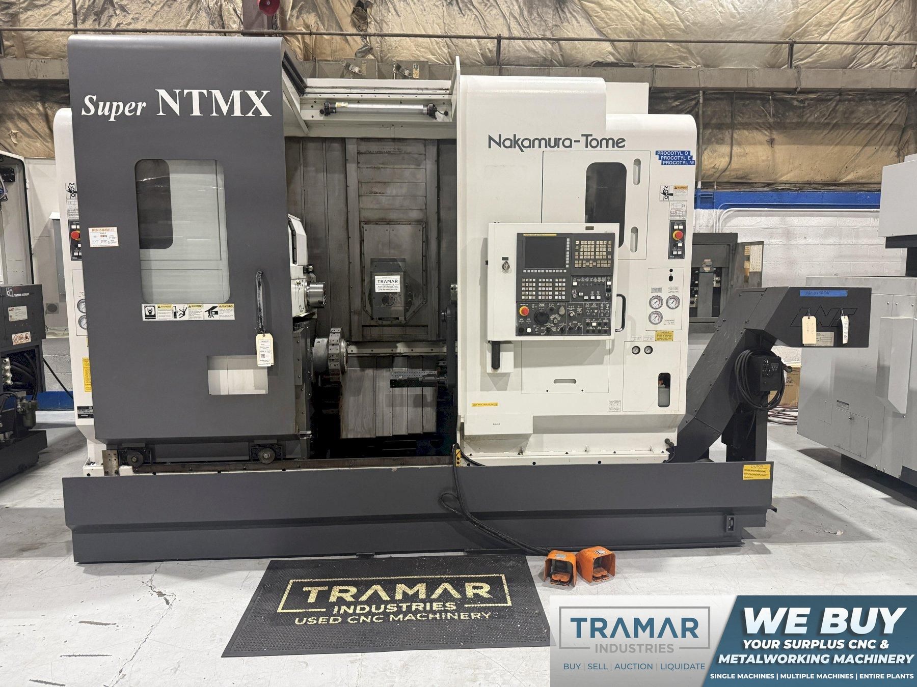 Used 2010 Nakamura Tome Super NTMX Multi-Tasking CNC Lathe For Sale