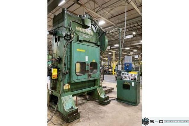 150 ton Minster P2-150-54 Piece-Maker Straight Side Press, New 1981