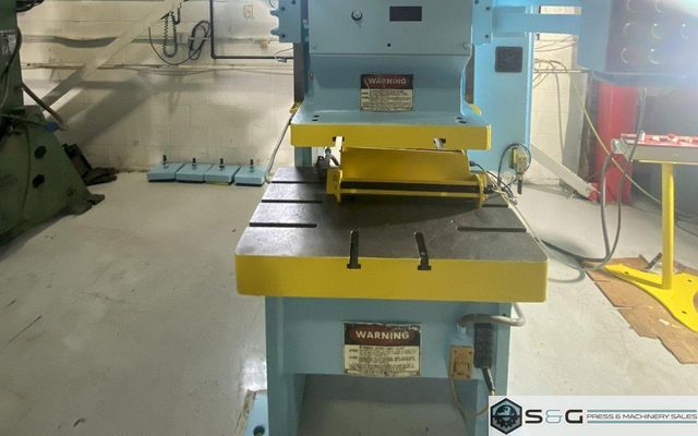 80 ton Niagara Single Crank Gap Mechanical Metal Stamping Press For Sale, Model #BN-80 Bison, Year 1990, Rebuilt 2023