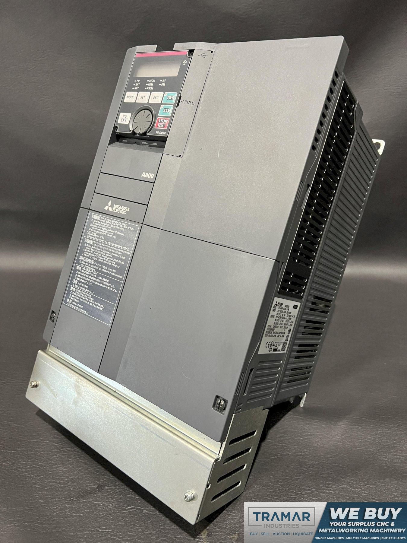 Mitsubishi FR-A800 3PH 31A 20HP Variable Frequency/Speed Drive FR-A840-00380-1-N6