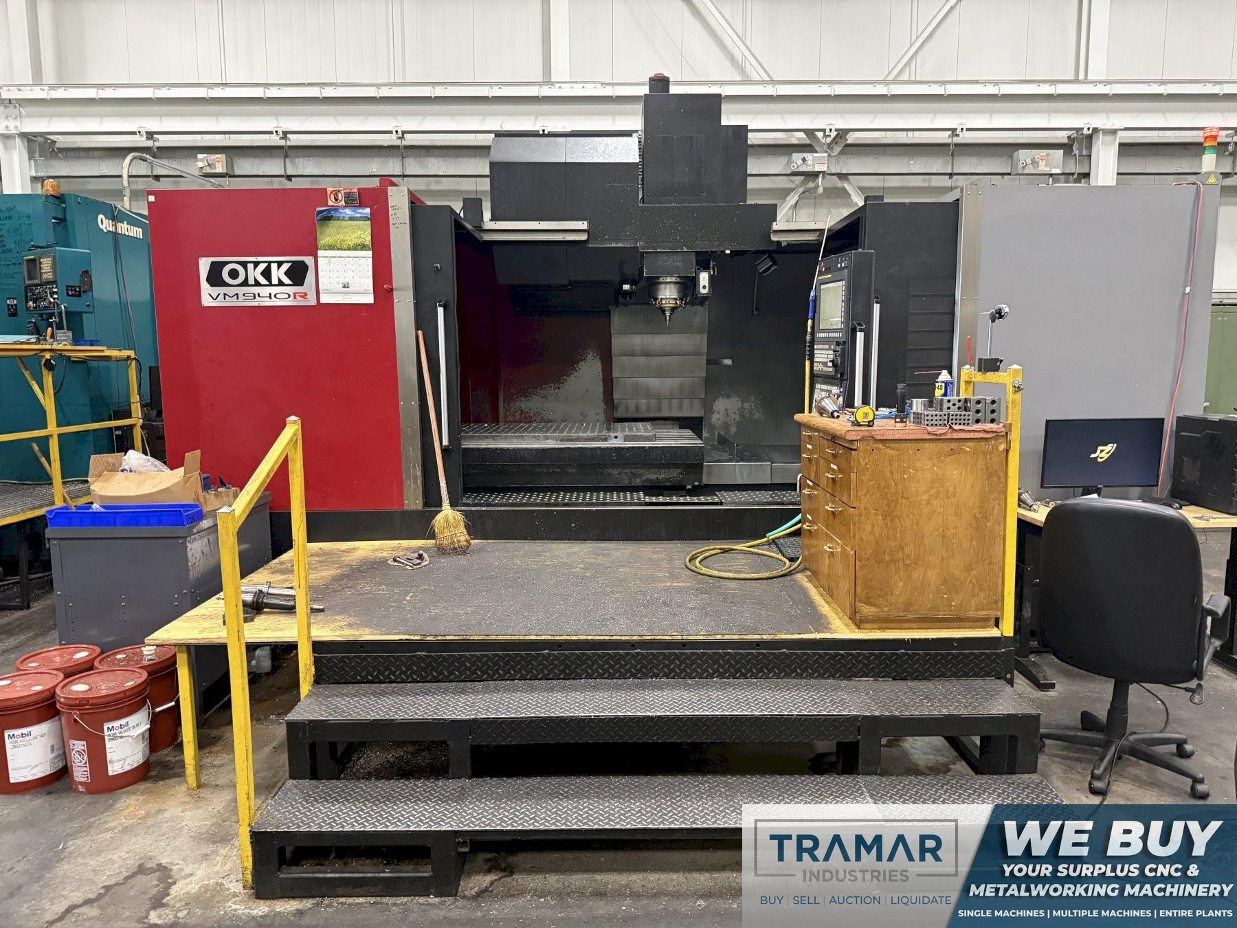 OKK VM940R CNC Vertical Machining Center 2017 For Sale