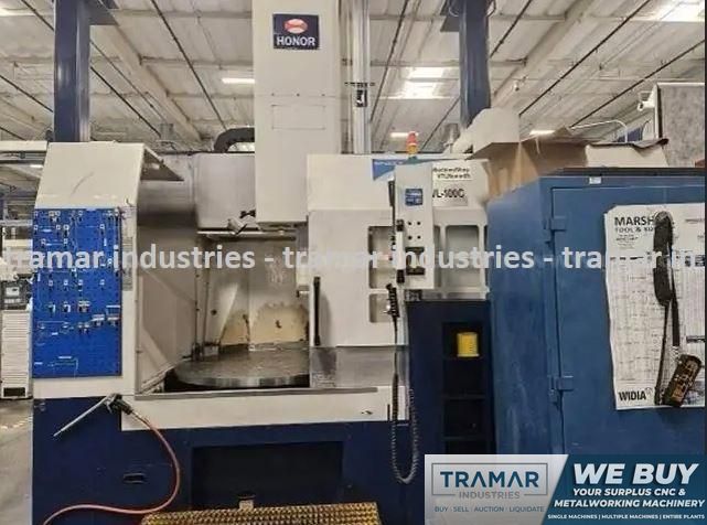Honor Seiki VL-100C CNC Vertical Lathe For Sale - 2012