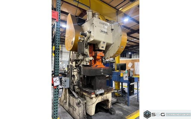 75-ton Minster OBI Back Geared Press #7D For Sale